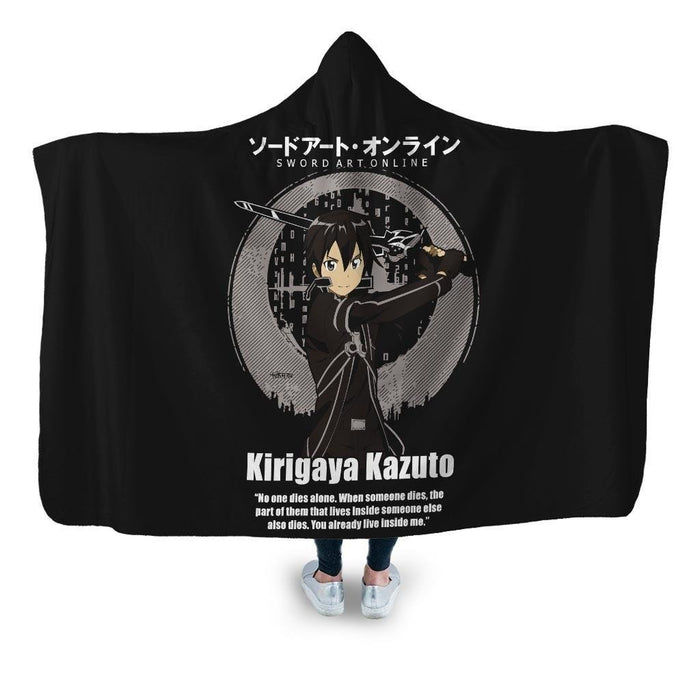 Kirito Sao 3 Hooded Blanket - Adult / Premium Sherpa