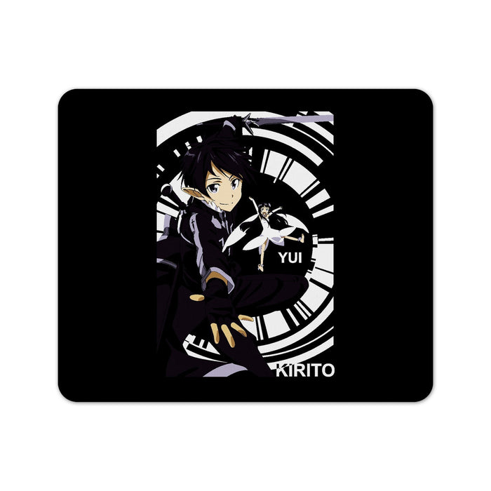 Kirito Yui Anime Mouse Pad