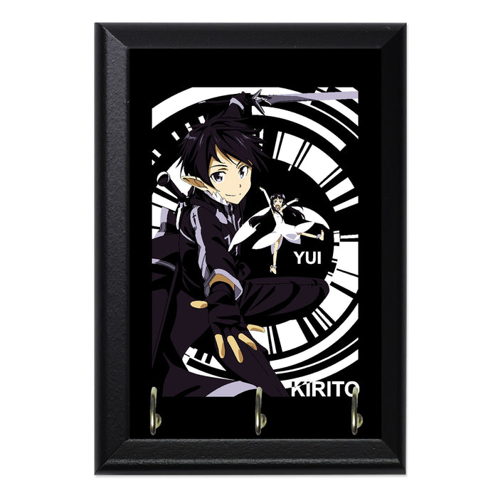 Kirito Yui Key Hanging Plaque - 8 x 6 / Yes