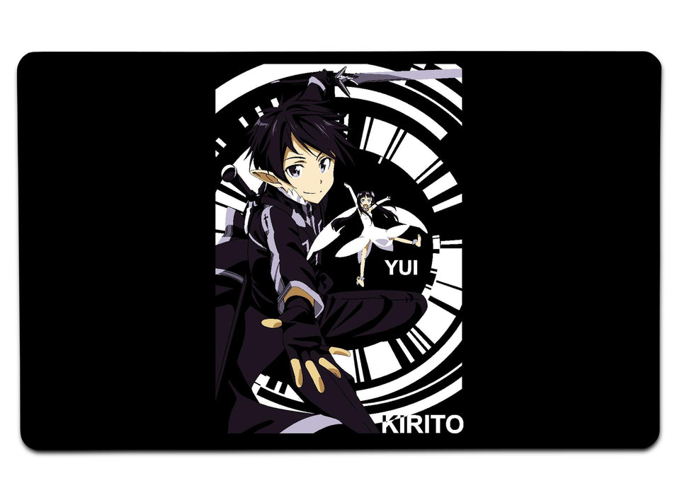 Kirito & Yui Large Mouse Pad