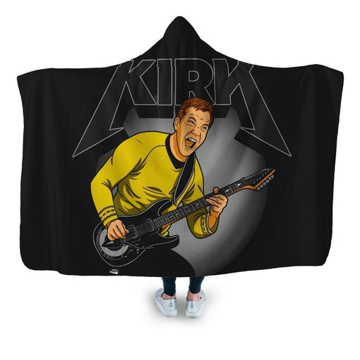 Kirk Hooded Blanket - Adult / Premium Sherpa