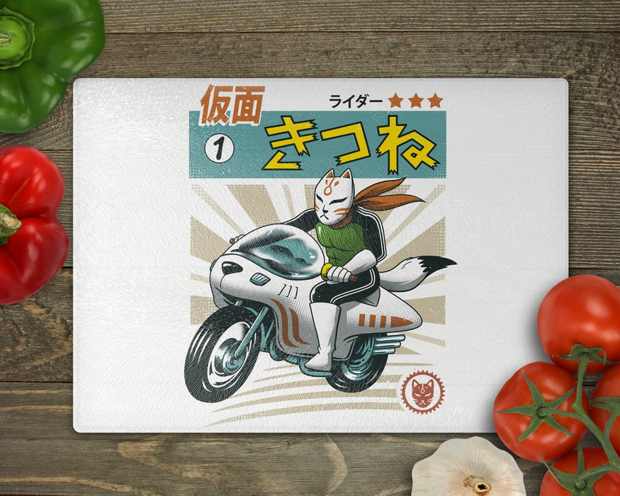 Kitsune Kamen Rider Cutting Board