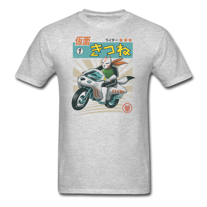 Kitsune Kamen Rider Unisex Classic T-Shirt - heather gray / S