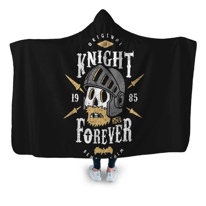 Knight Forever Hooded Blanket - Adult / Premium Sherpa