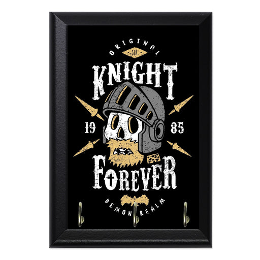 Knight Forever Key Hanging Wall Plaque - 8 x 6 / Yes
