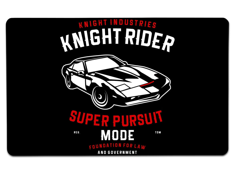 Knight Rider Large Mouse Pad