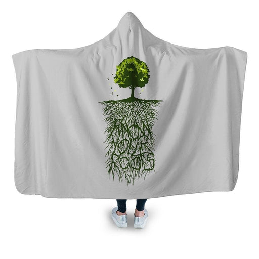 Know Your Roots Hooded Blanket - Adult / Premium Sherpa