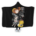 Kohina Ichimatsu Hooded Blanket - Adult / Premium Sherpa