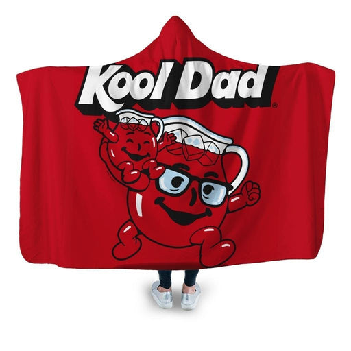 Kool Dad Hooded Blanket - Adult / Premium Sherpa
