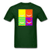 Kori Sensei Faces Unisex Classic T-Shirt - forest green / S