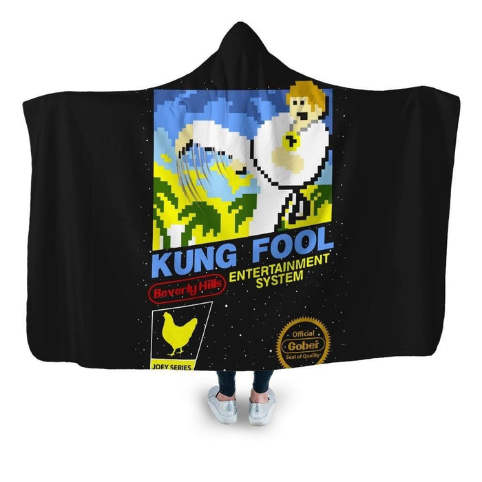 Kung Fool Hooded Blanket - Adult / Premium Sherpa
