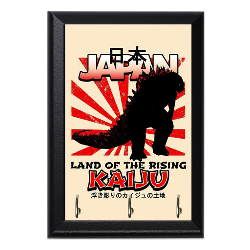 Land Of The Rising Kaiju Key Hanging Plaque - 8 x 6 / Yes