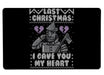 Last Christmas Large Mouse Pad