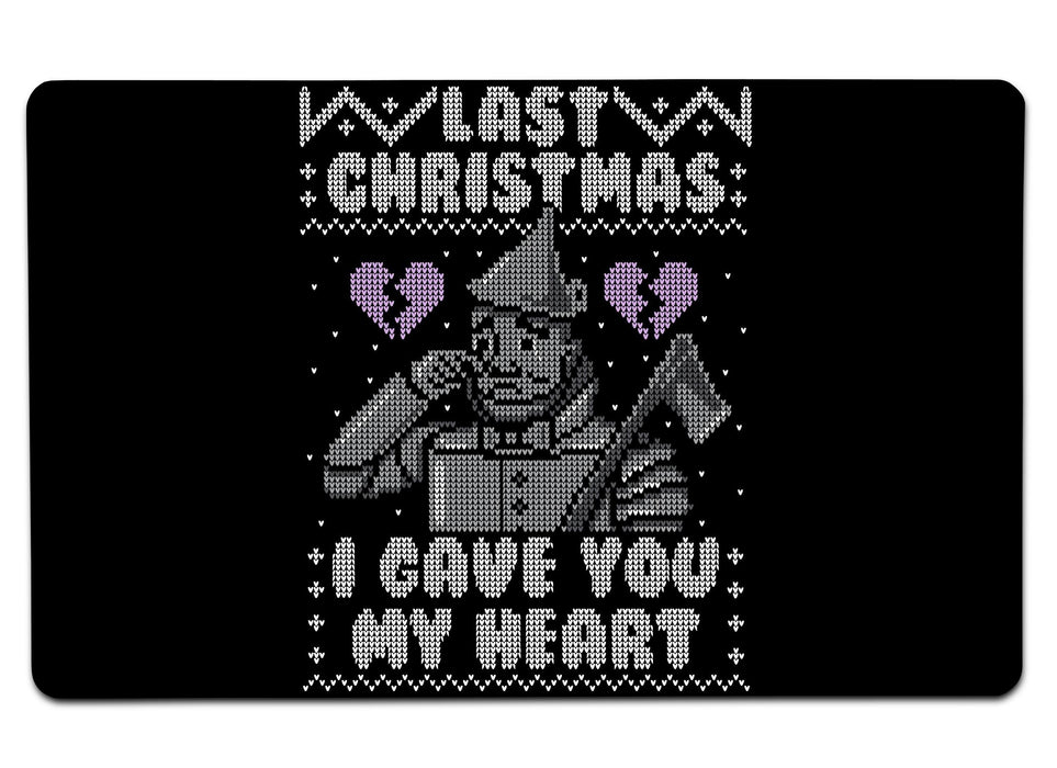 Last Christmas Large Mouse Pad