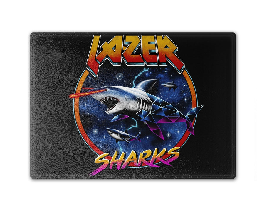 Lazer Shark Cutting Board