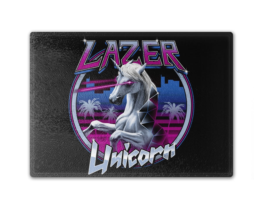 Lazer Unicorn Cutting Board