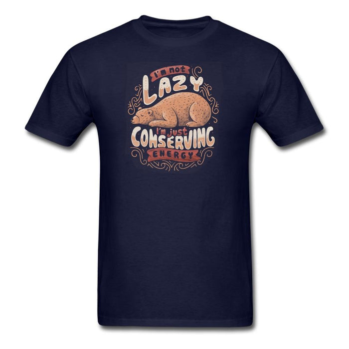 Lazy Bear Unisex Classic T-Shirt - navy / S