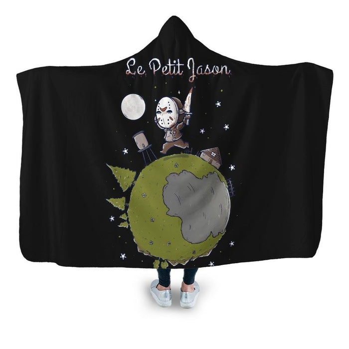 Le Petit Jason Hooded Blanket - Adult / Premium Sherpa