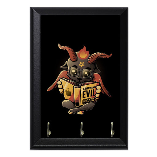 Learning Evil Key Hanging Plaque - 8 x 6 / Yes