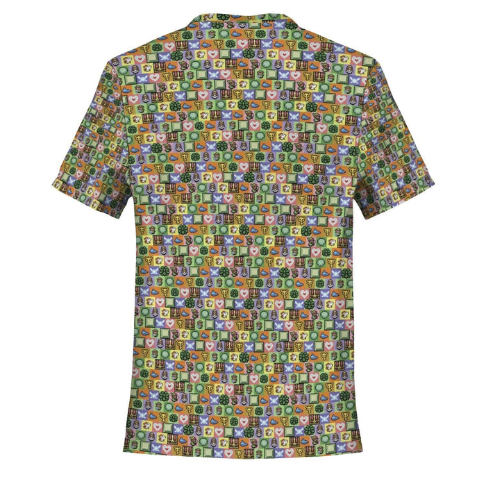 Legend of Zelda All Over Print Pattern T-Shirt