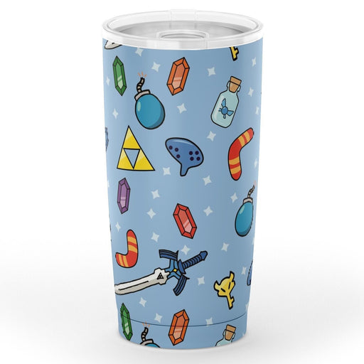 Legend of Zelda Tools Pattern Design Steel Tumbler 20oz