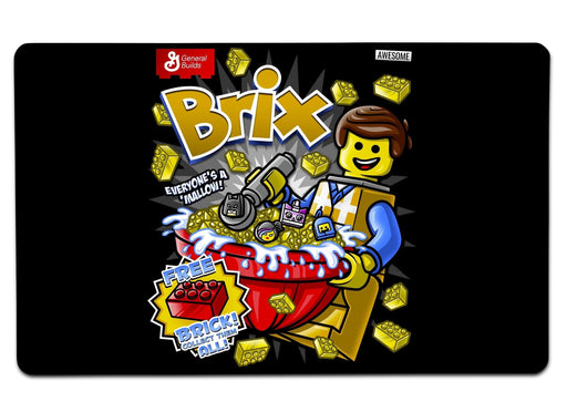 Lego Brix Cereal Large Mouse Pad