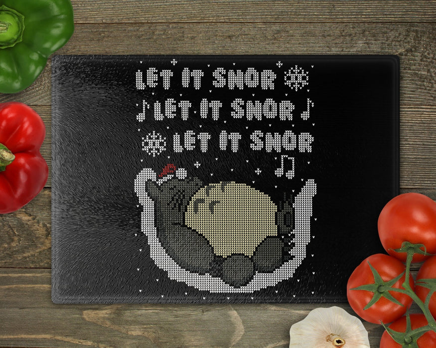 Let It Snor V1 Cutting Board