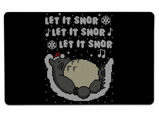 Let It Snor V1 Large Mouse Pad