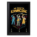 Let s Exorcise Wall Plaque Key Holder - 8 x 6 / Yes