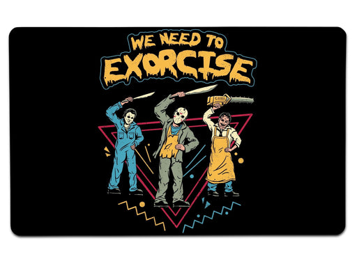 Let’s Exorcise Large Mouse Pad