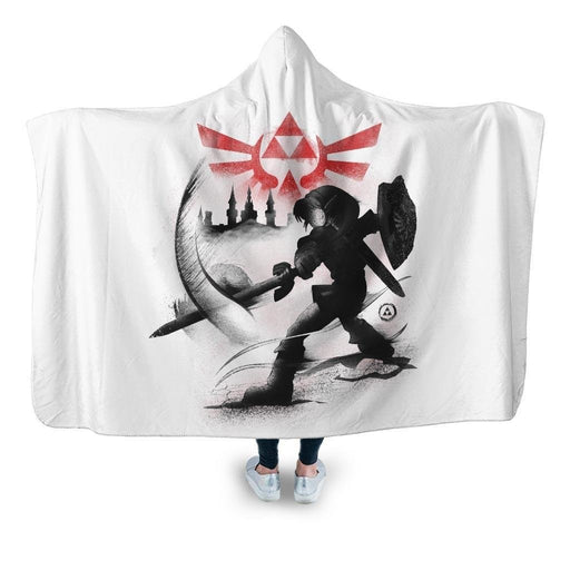 Link Hooded Blanket - Adult / Premium Sherpa