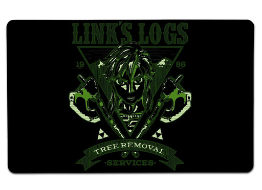 Links Logs Large Mouse Pad