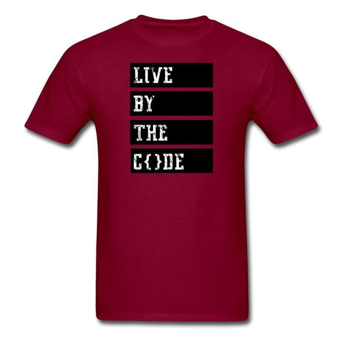 Live By The Code Unisex Classic T-Shirt - burgundy / S