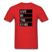 Live By The Code Unisex Classic T-Shirt - red / S