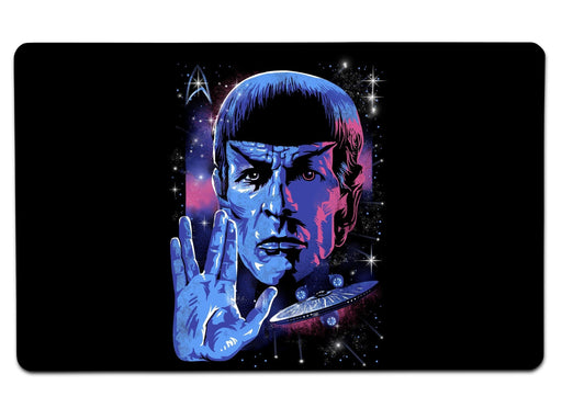 Live Long And Prosper Large Mouse Pad
