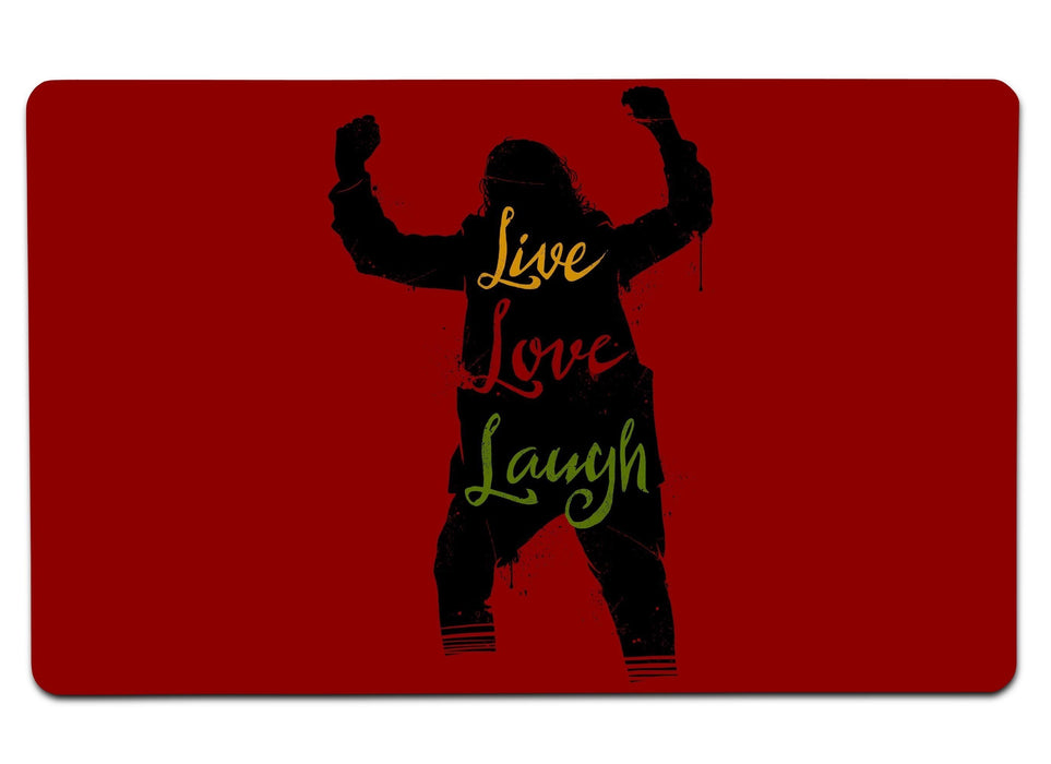 Live Love Laugh Large Mouse Pad