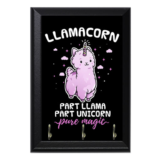 llama pure magic Key Hanging Plaque - 8 x 6 / Yes