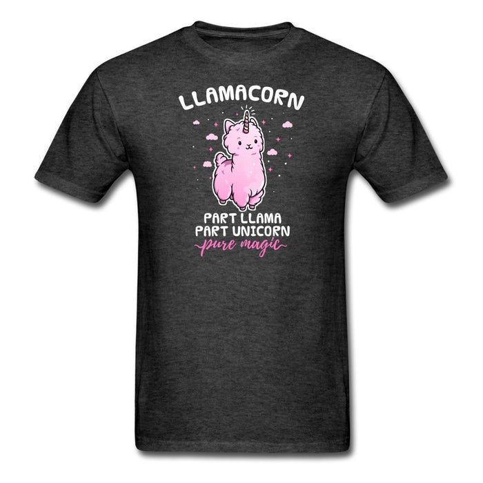 llama Pure Magic Unisex Classic T-Shirt - heather black / S