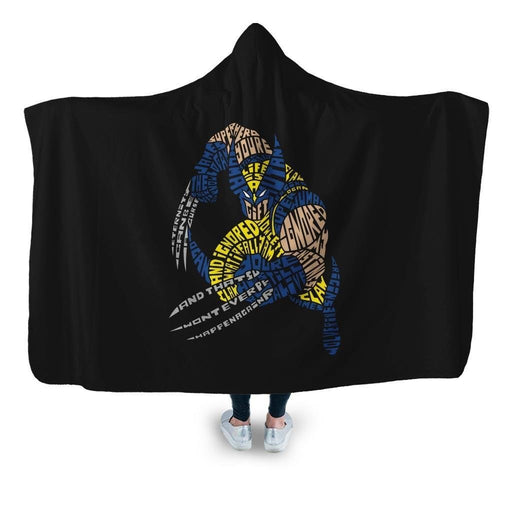 Logan Hooded Blanket - Adult / Premium Sherpa