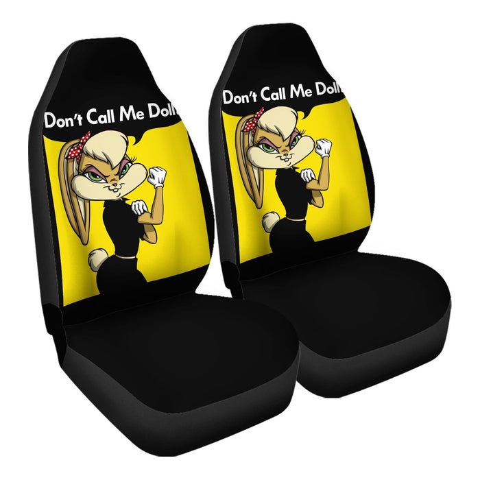 Lola Dont Call Me Doll Car Seat Covers - One size