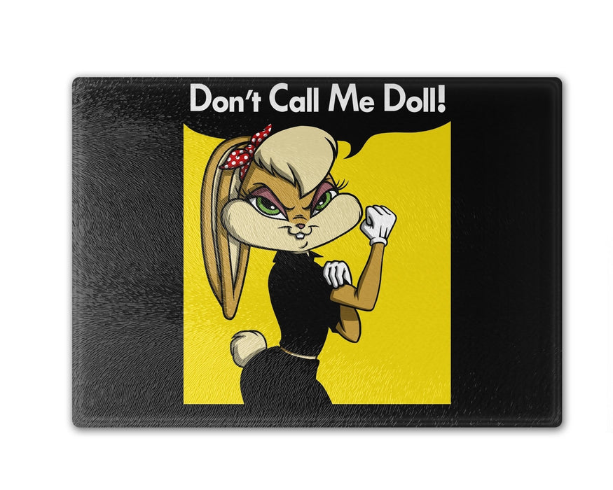 Lola Dont Call Me Doll Cutting Board