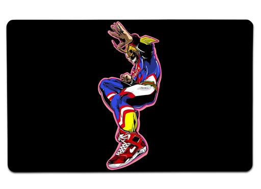 Long May He Reign Large Mouse Pad