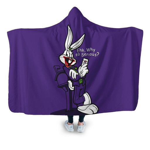 Looney Villain Hooded Blanket - Adult / Premium Sherpa