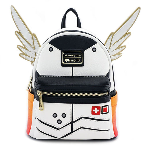 Loungefly x Overwatch Mercy Faux Leather Mini Backpack