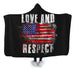 Love And Respect Hooded Blanket - Adult / Premium Sherpa