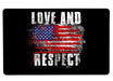 Love And Respect Large Mouse Pad