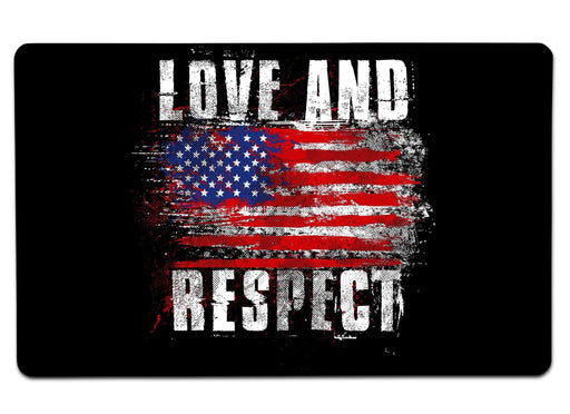 Love And Respect Large Mouse Pad