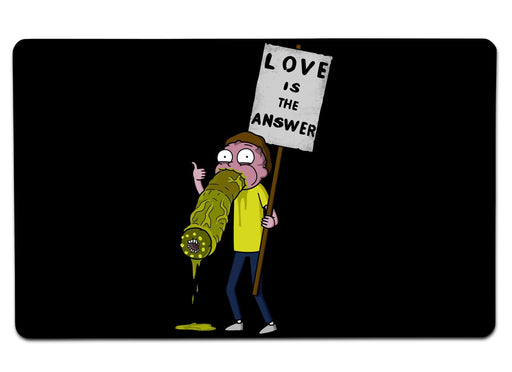 Love Is The Answer Large Mouse Pad