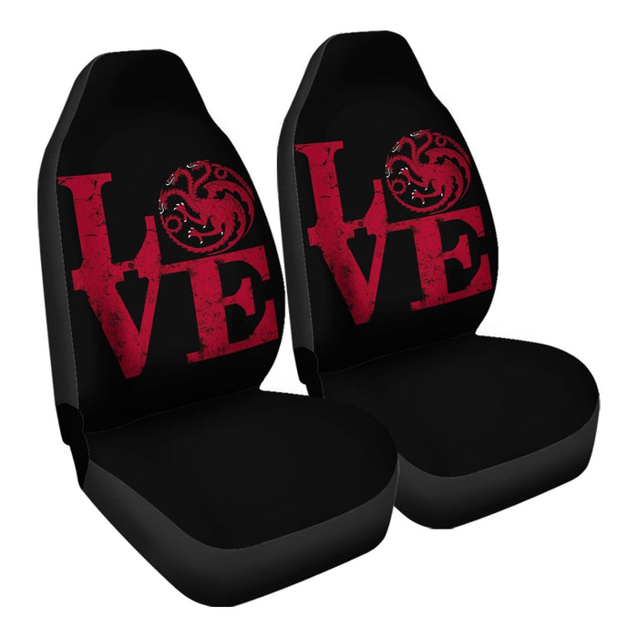 Love Targaryen Car Seat Covers - One size