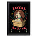 Loyal Af Wall Plaque Key Holder - 8 x 6 / Yes